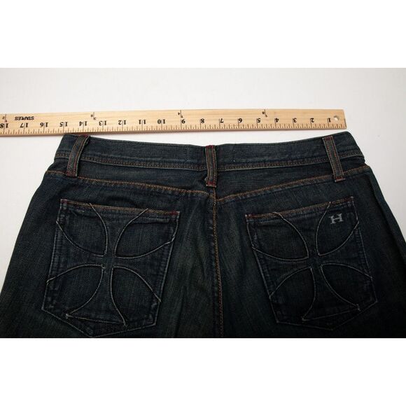 Habitual Jeans Women's 30 Blue Denim Nocturnal Medium Wash Bootcut - Picture 7 of 12